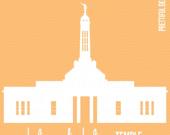 Indianapolis Indiana Temple LDS Church of Jesus Christ Clip Art png eps svg Vector