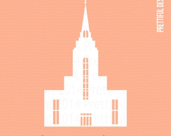 Curitiba Brazil Temple LDS Church of Jesus Christ Clip Art png eps svg Vector