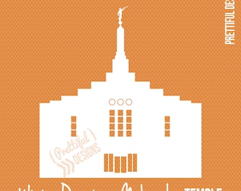 Winter Quarters, Nebraska Temple Silhouette LDS Church of Jesus Christ Clip Art png eps svg dxf Vector