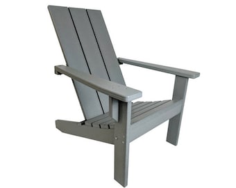 Adirondack Chair - Modern Style - Made from Poly Lumber