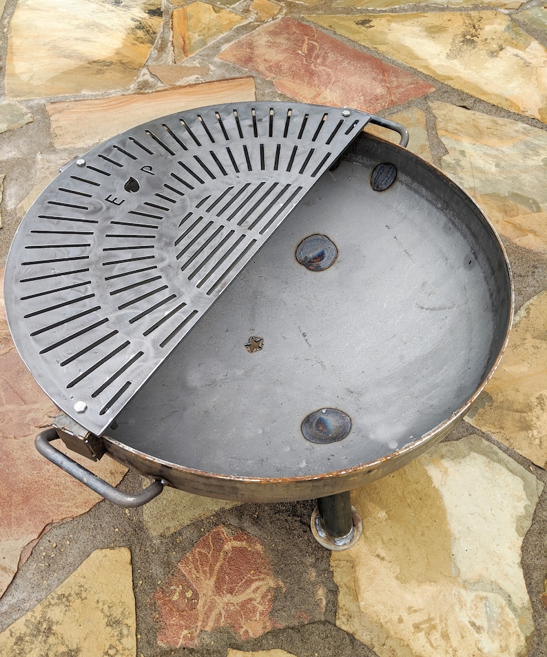 Fire Pit 24 Heavy Duty Custom Welded Metal Bowl Etsy