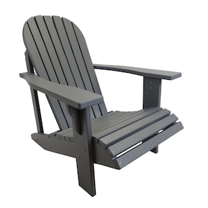 Adirondack Chair in Classic Style. Made from Poly Lumber All Weather and Maintenance Free image 10