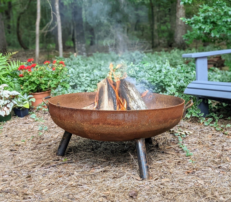 Fire Pit Heavy Duty 30 Custom Metal Bowl image 2