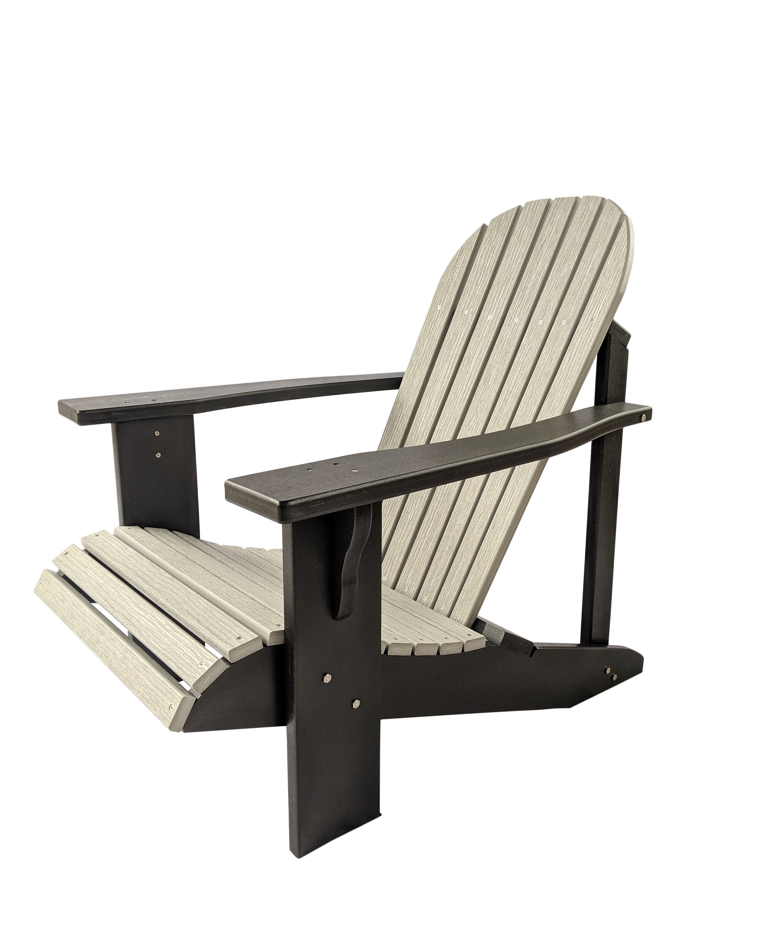 Adirondack Chair. Two Tone Classic Style Made From Poly Etsy