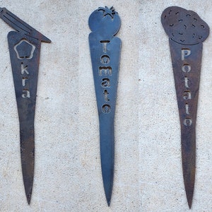 Metal Garden Stake Heavy Duty