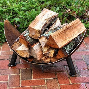 Firewood Rack - Round — Mann-Made Fire Pits