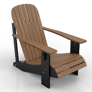 Adirondack Chair in Classic Style. Two Tone Combo