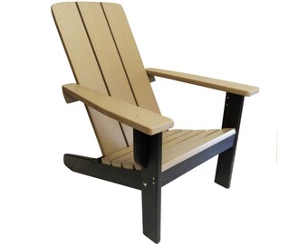 Modern Adirondack Chair Two Tone