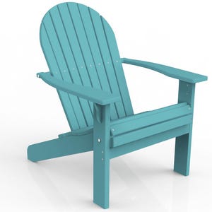 Deluxe Tall and Wide Poly Adirondack Chair