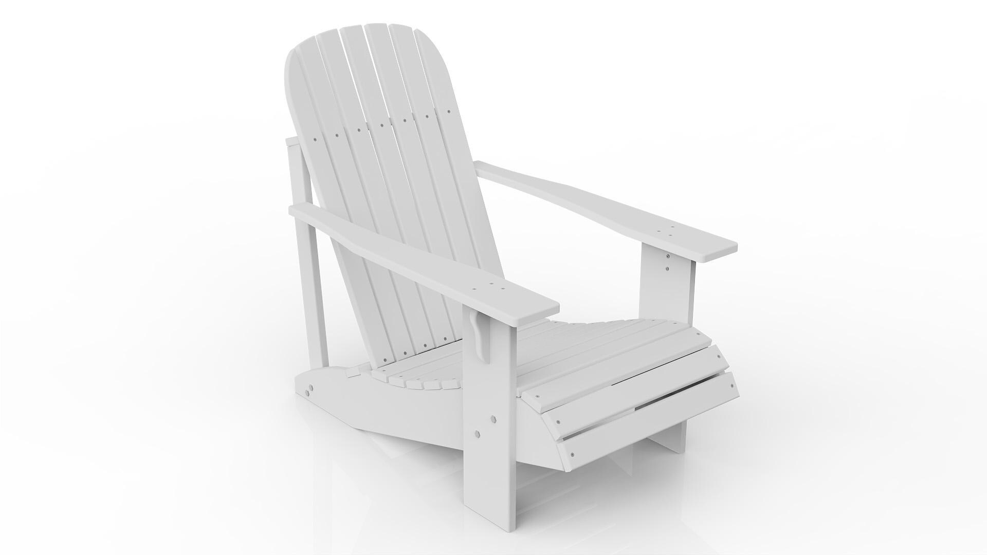 heavy duty pvc adirondack chairs
