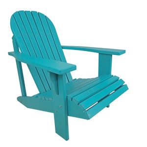 Adirondack Chair in Classic Style. Made from Poly Lumber All Weather and Maintenance Free Aruba