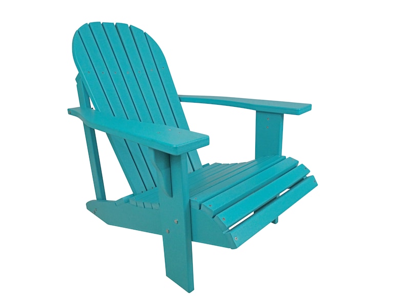 Adirondack Chair in Classic Style. Made from Poly Lumber All Weather and Maintenance Free Aruba