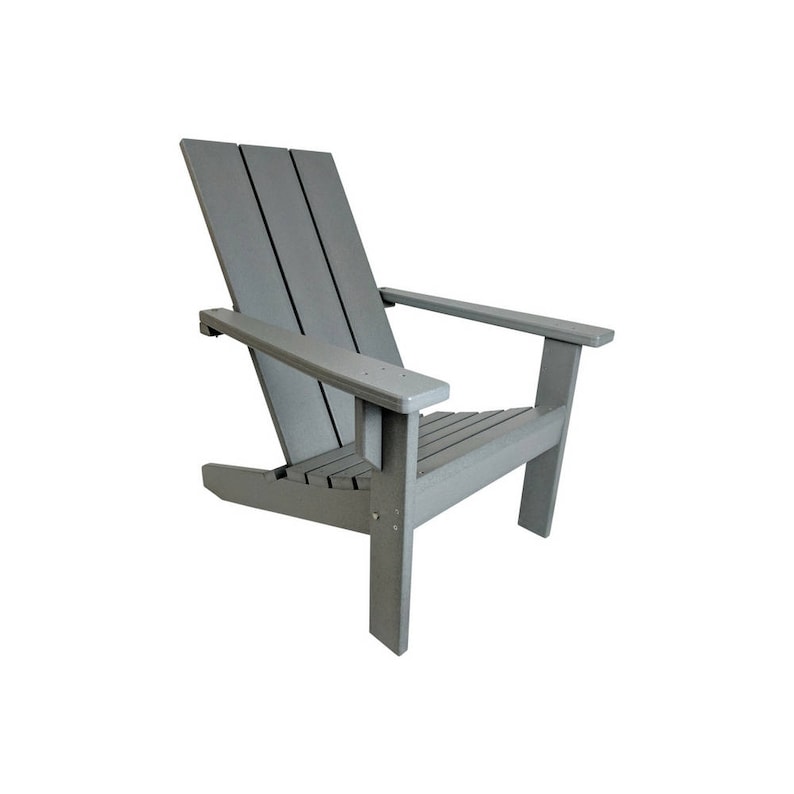 Adirondack Chair Modern Style Made from Poly Lumber image 1