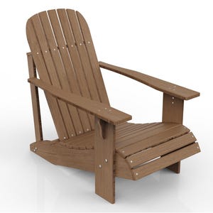 Adirondack Chair in Classic Style. Made from Poly Lumber - All Weather and Maintenance Free!