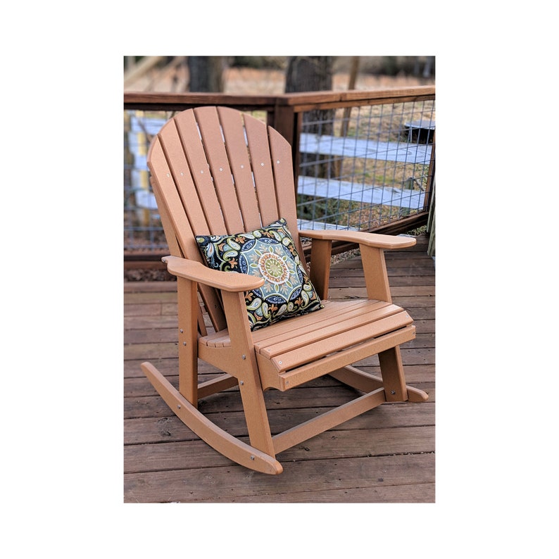 Fabriqué Berçante Partir Poly Adirondack À Bois Chaise De lTFK1c3J