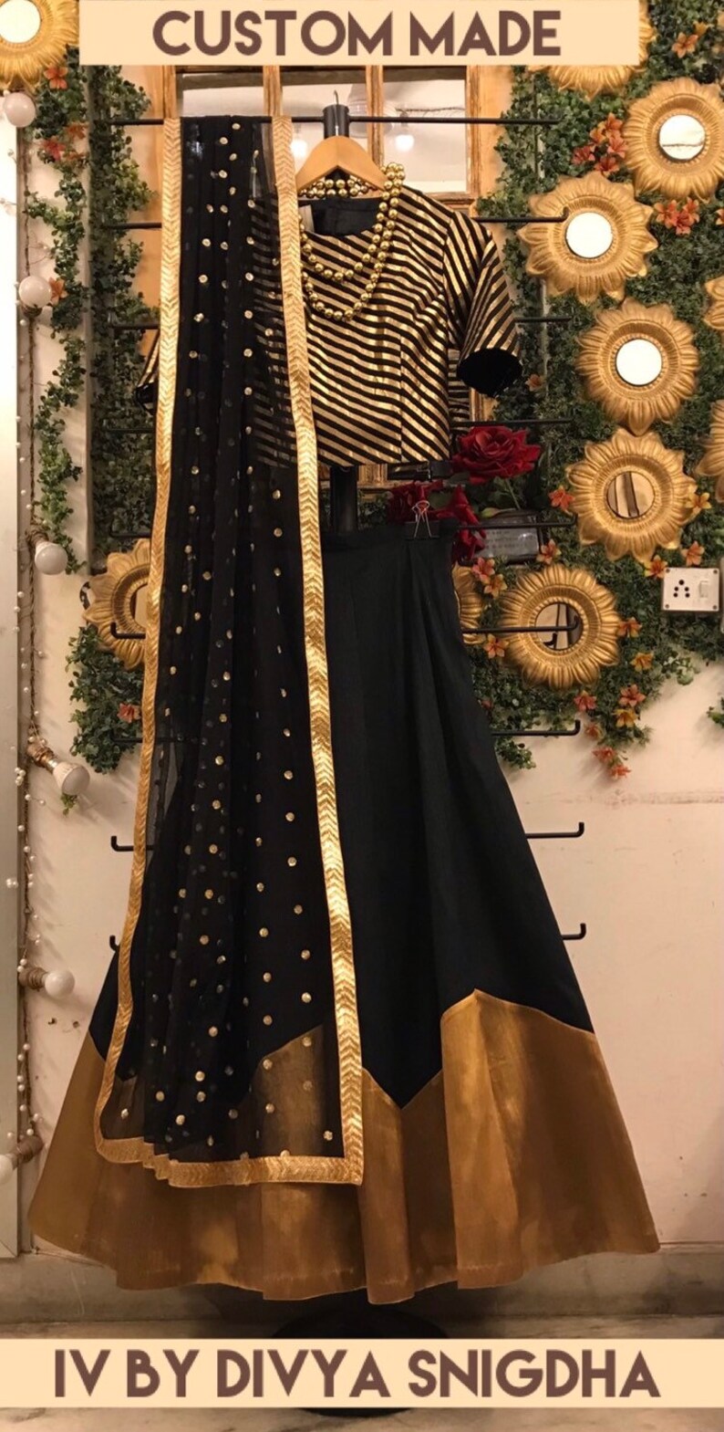 indo western skirt and top