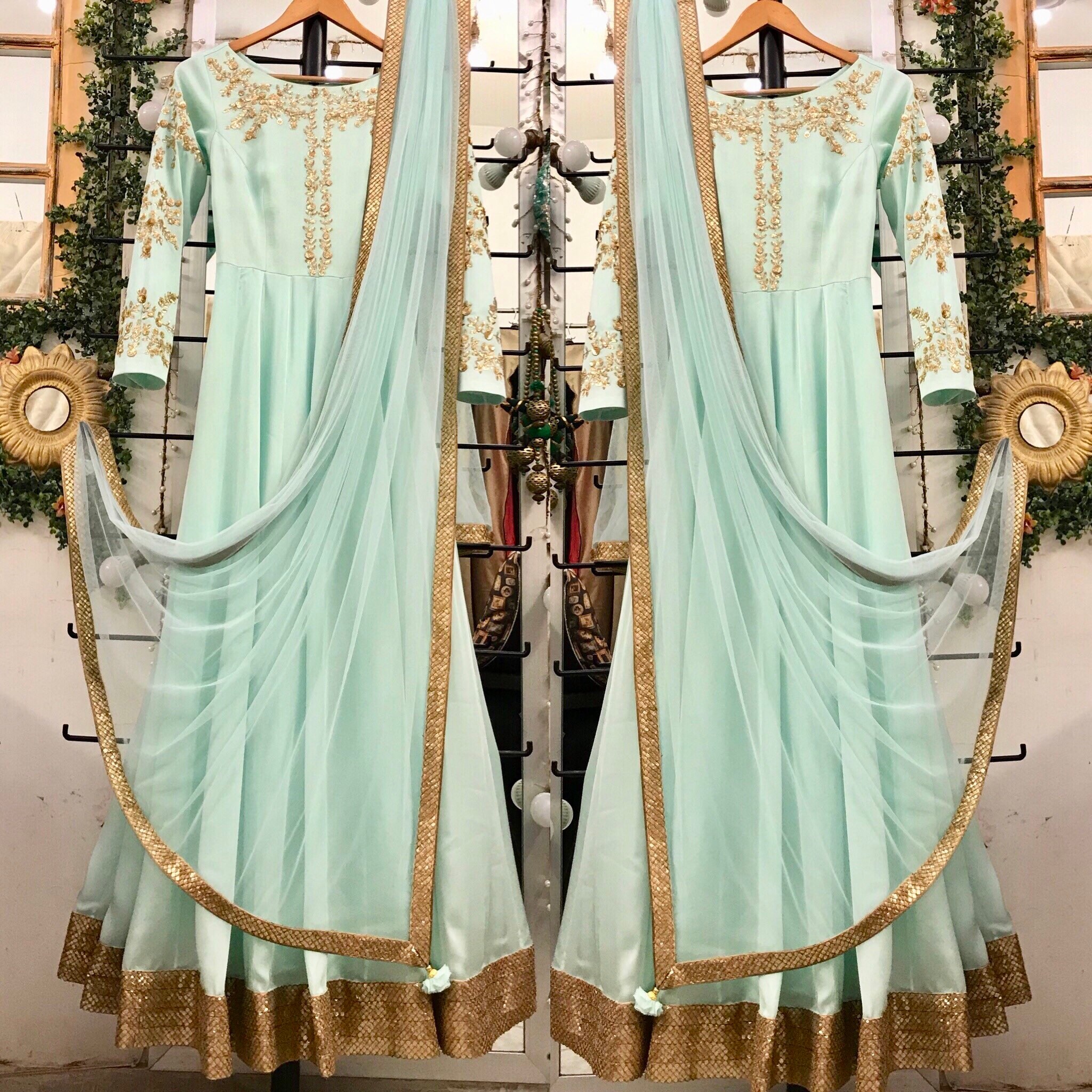 indo western anarkalis