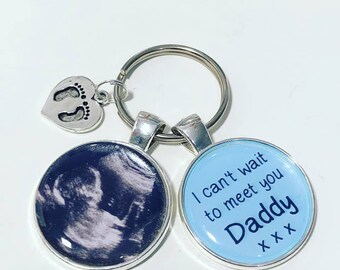 fathers day photo keyring