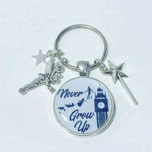 Never grow up keyring - Peter Pan