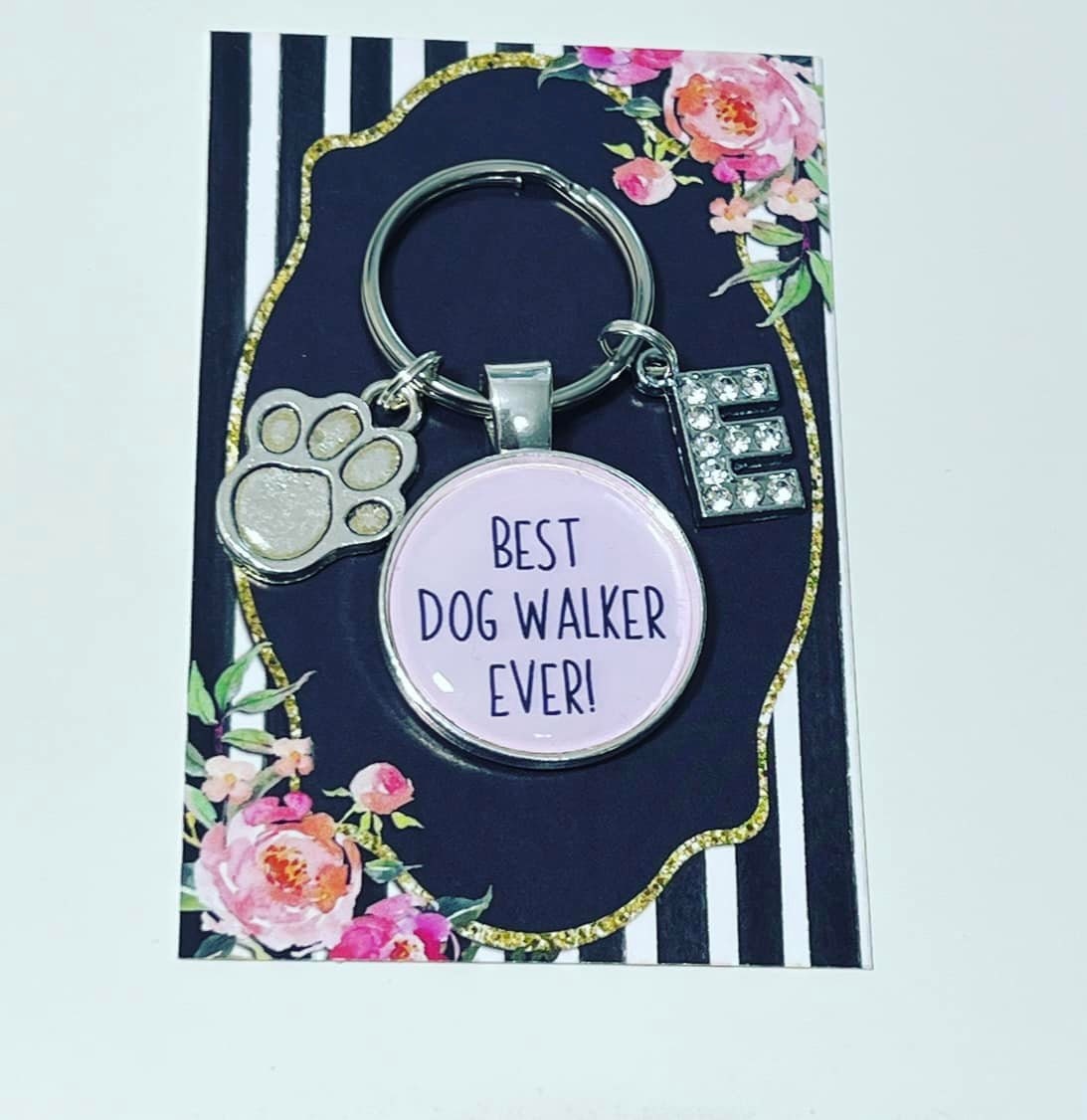 Best Dog Walker Ever Keyring Dog Walker Gift - Etsy UK