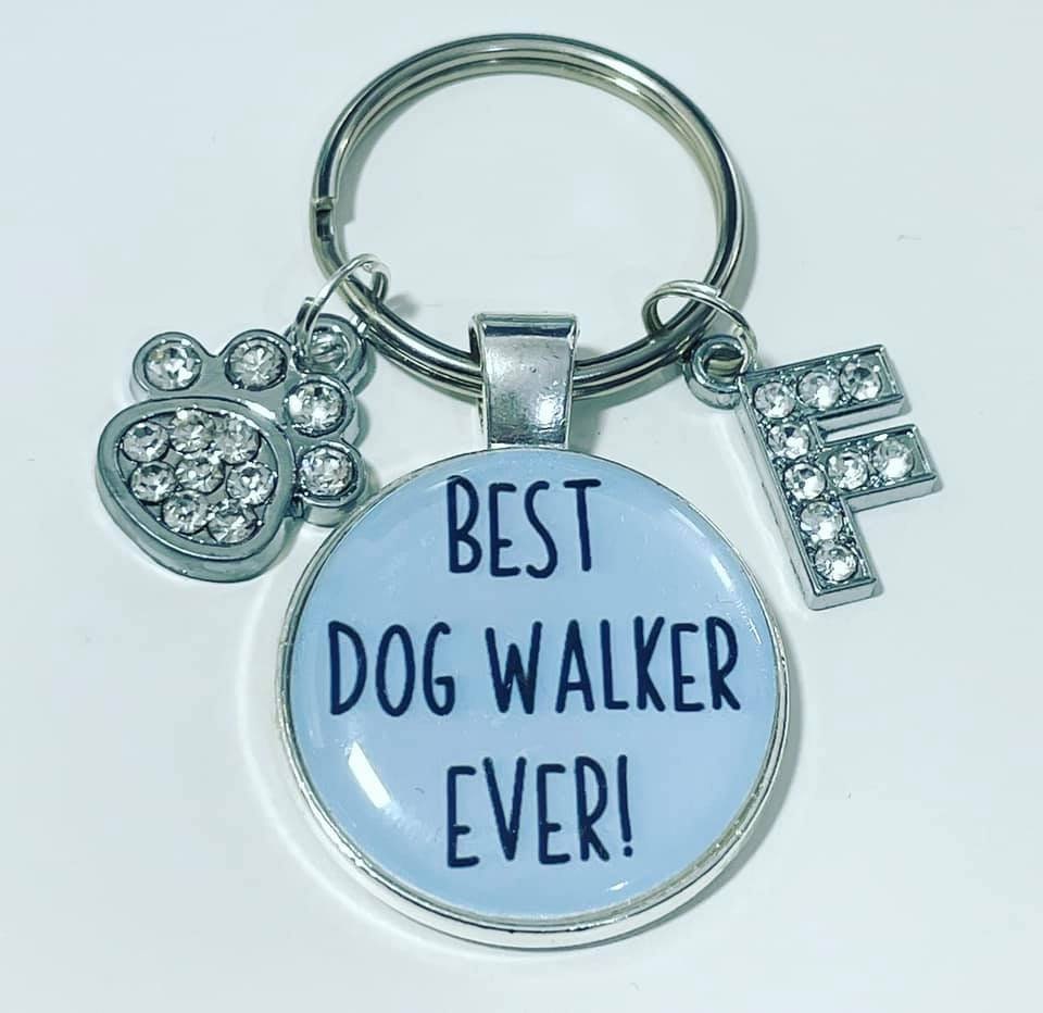 Best Dog Walker Ever Keyring Dog Walker Gift - Etsy UK