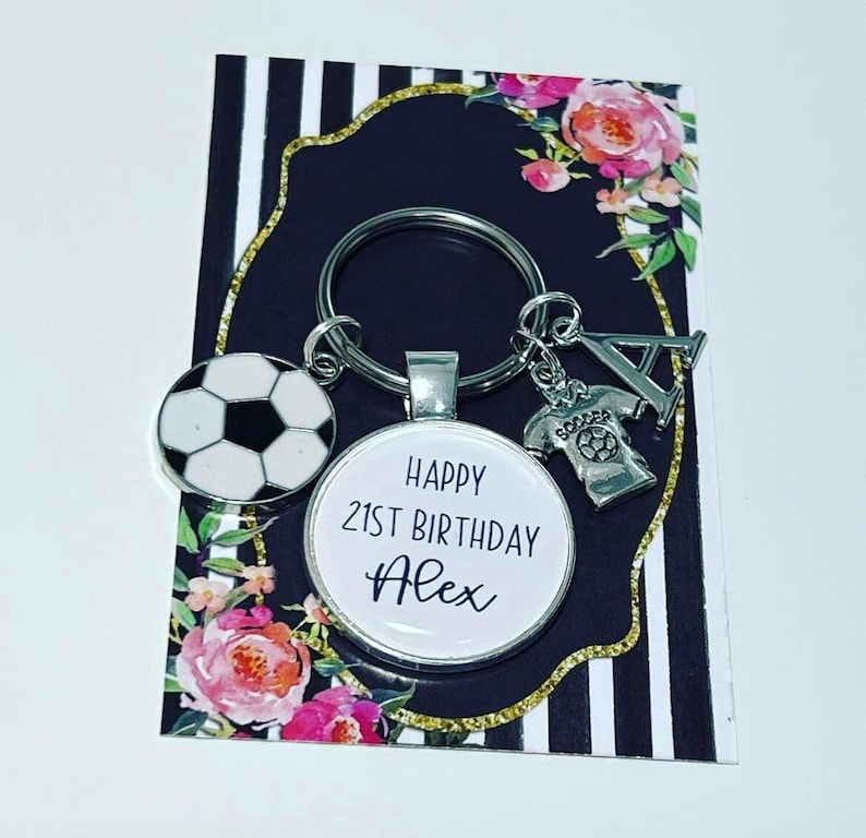 happy 21st birthday football gift