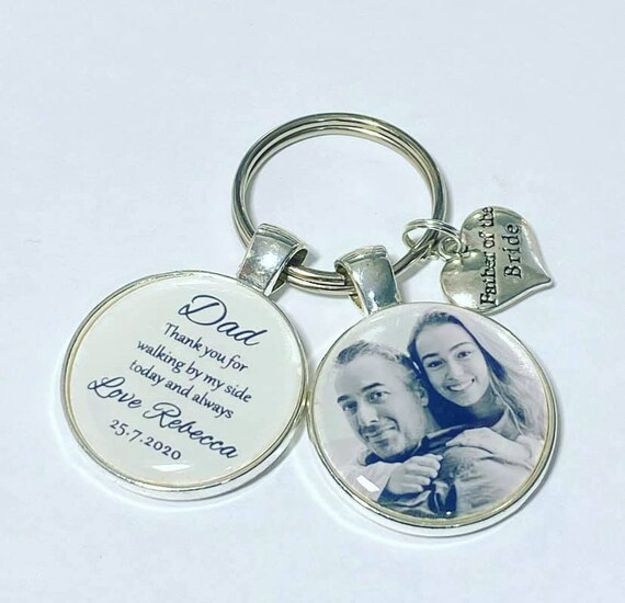 father of the bride keyring