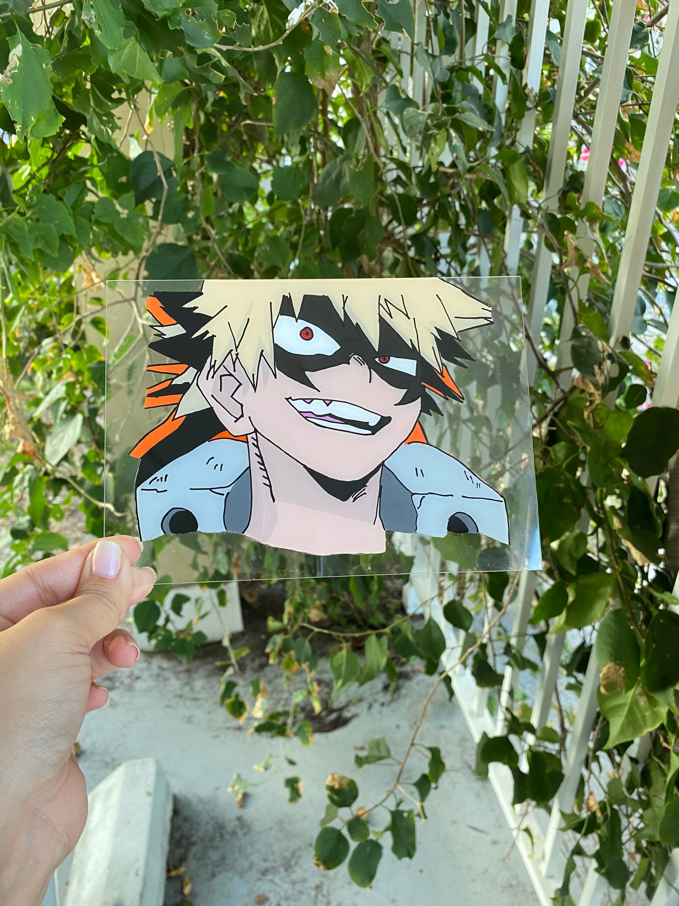 Custom Anime Plexiglass Painting Etsy