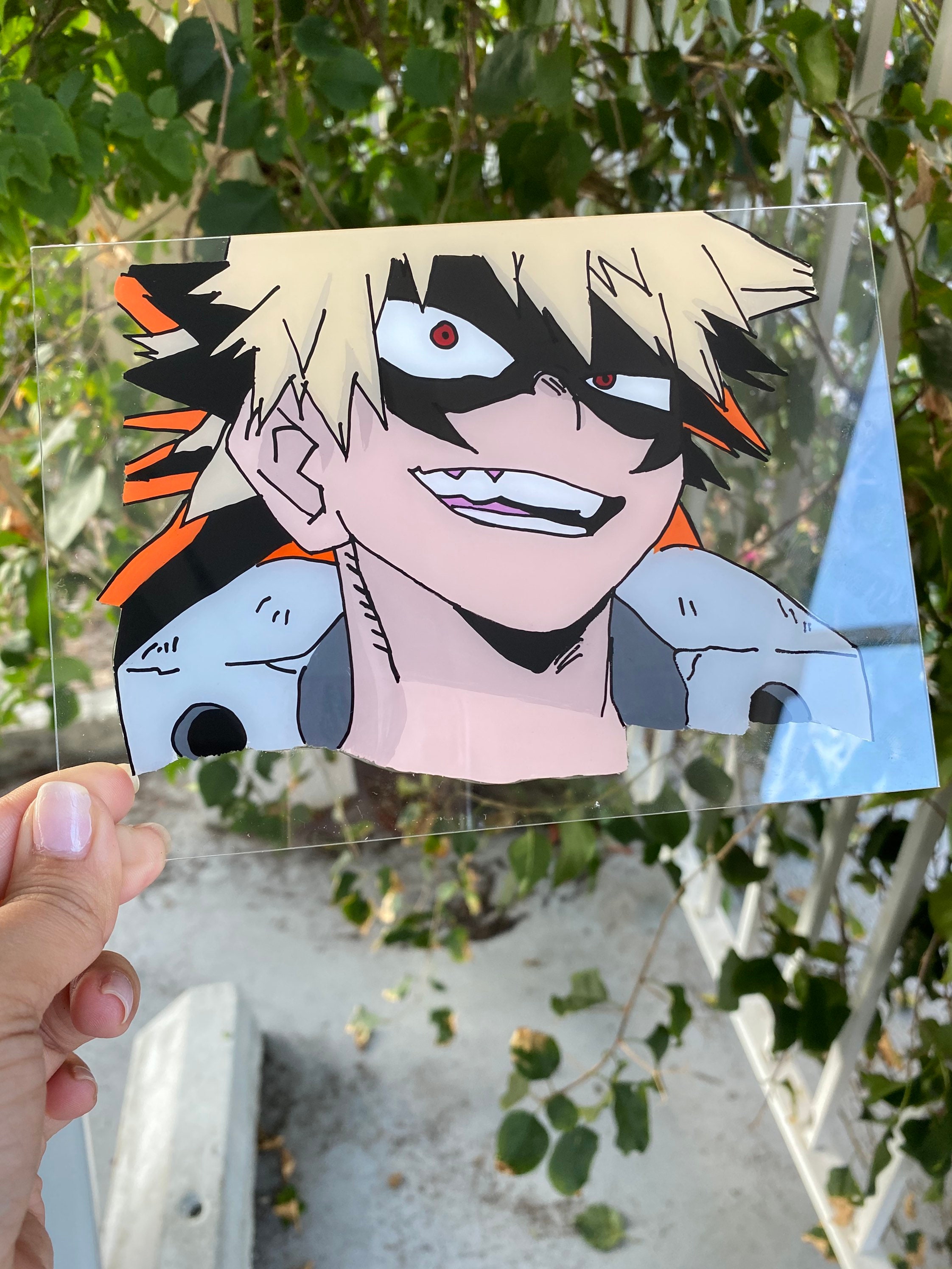 Custom Anime Plexiglass Painting Etsy