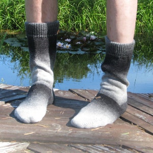 Knit socks  Wool socks Kauni Norwegian socks Christmas socks Unisex socks for men gift gift for woman men socks. women socks