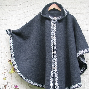 Ameri 新品♡ UNDRESSED HANDY OVER PONCHO♡ Undressed Handy Over Poncho - Black