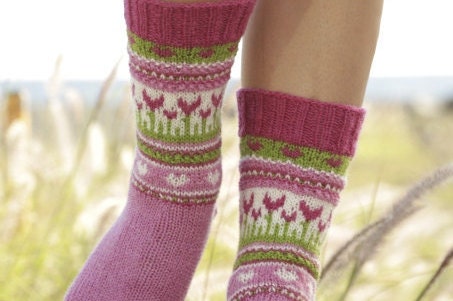 Knit Socks Wool Socks. Gute Socks. Norwegian Socks. Christmas - Etsy