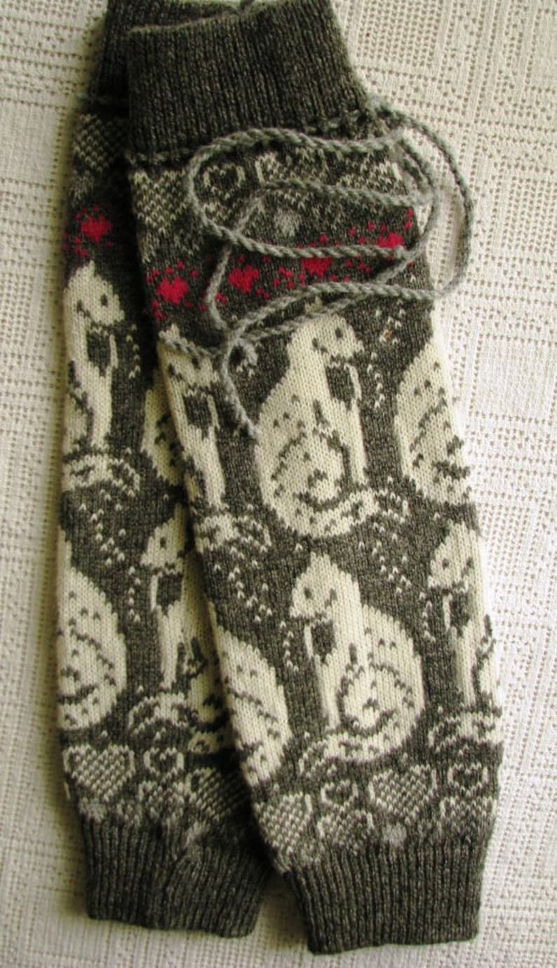 Leg Warmers With Cats Womens Leg Warmers Boot Cuffs Norwegian Etsy Canada