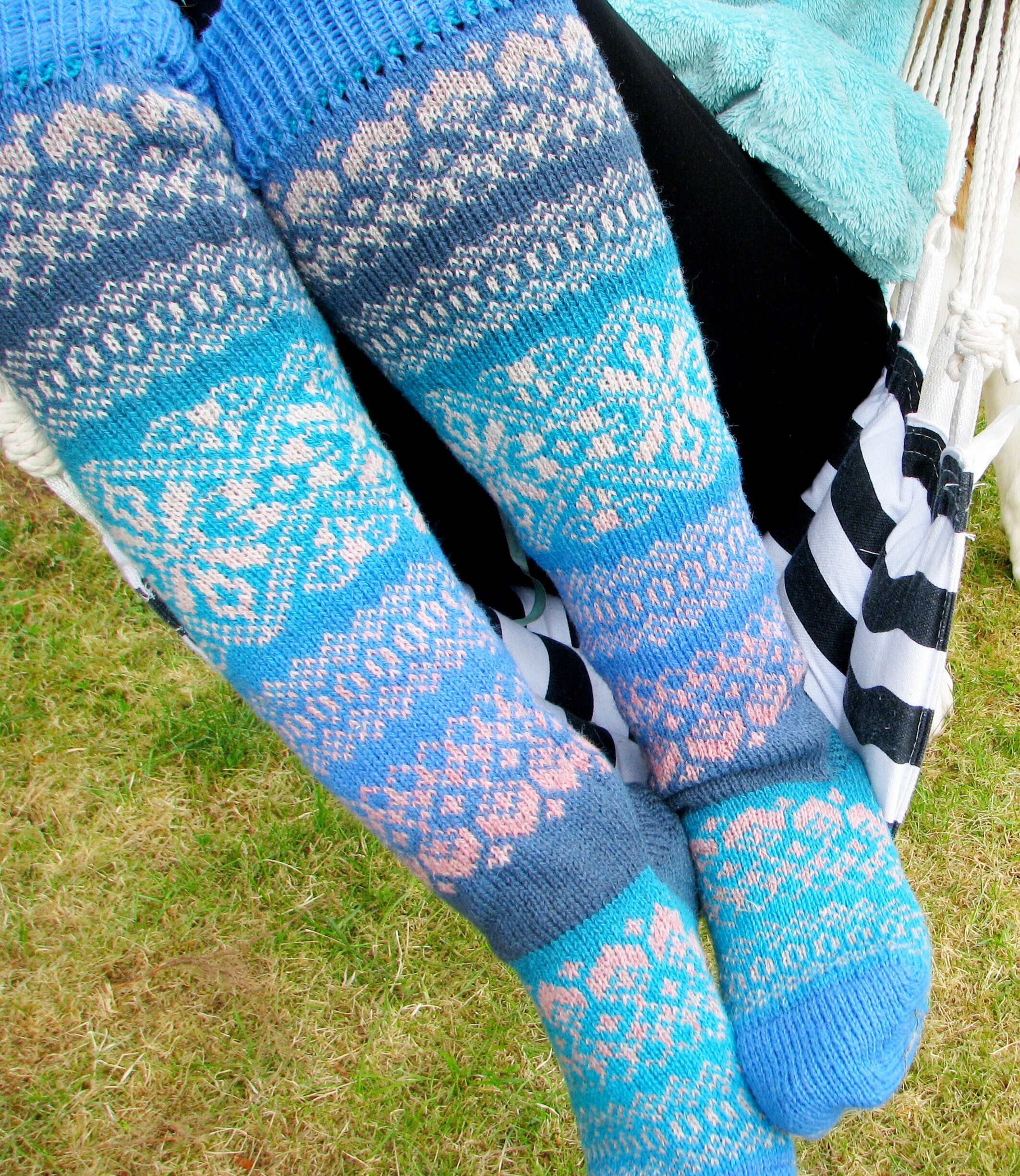 Knit long socks.high Socks knitted socks. Wool socks red socks Etsy
