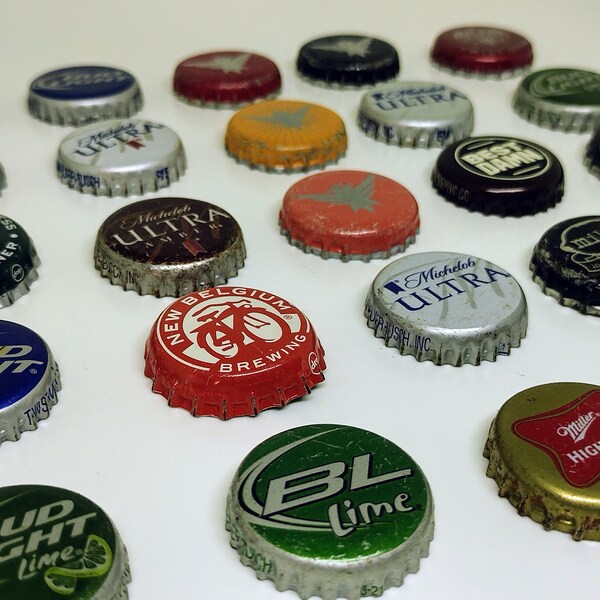 Beer Bottle Caps Etsy