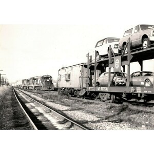Missouri Pacific Railroad Car Transport Little Ferry New Jersey 8 x 10