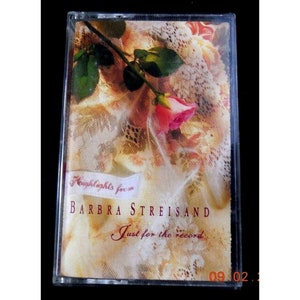 Barbra Streisand Just For The Record Highlights 1992 Cassette