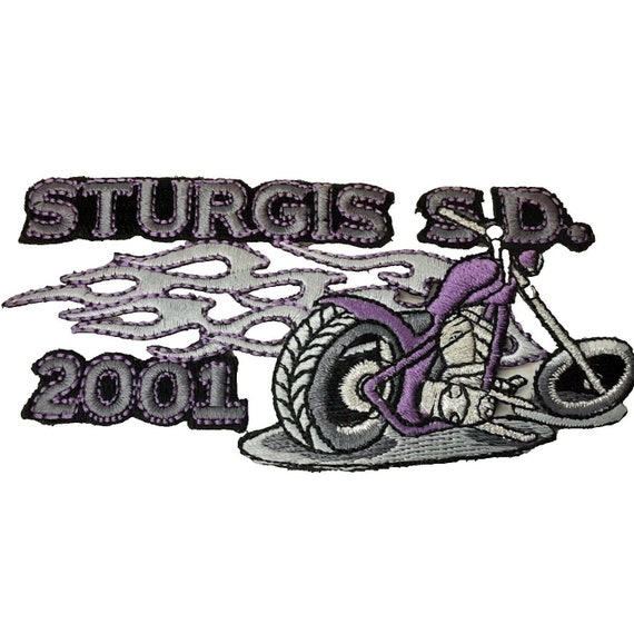 Sturgis Black Hills Motorcycle Rally 2001 Patch E… - image 1
