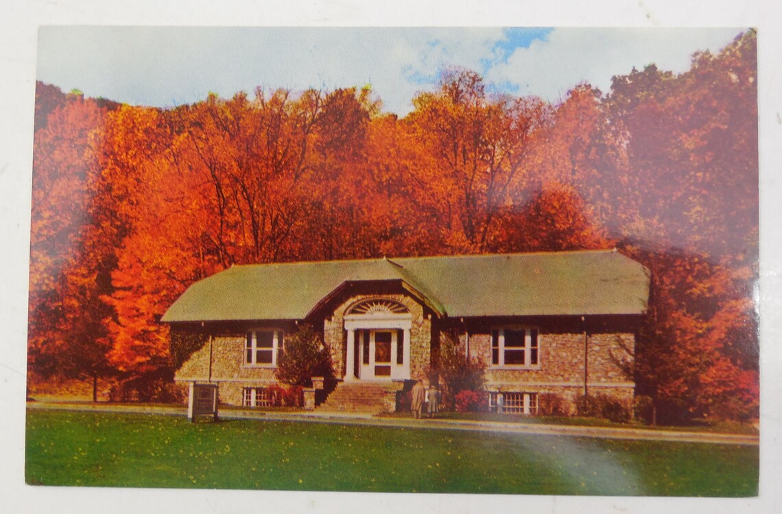 Postcard Museum Letchworth State Park Portageville New York Etsy