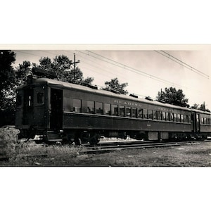 Wagon pasażerski Reading Railroad 868 Norristown Pennsylvania 8 x 10 61 sierpnia