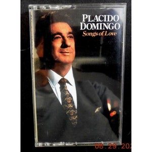 Placido Domingo Songs Of Love Kassette Tape Nummer 2