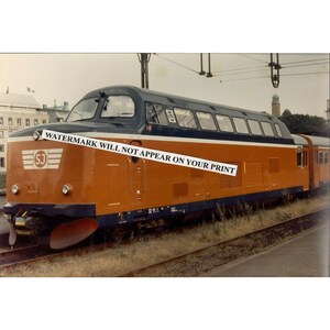 Malmo Switzerland 1984 Swedish State Railroad Ystaad Diesel 12 x 8