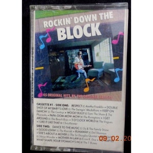 Rockin Down The Block Cassette Tape Number 1 Silver Eagle Records