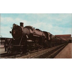 Baltimore And Ohio Railroad Capitol Limited 5216 Washington DC Classe P5 Cartolina
