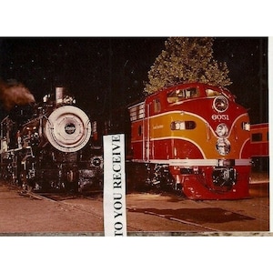 California Railroad Museum Steam 1269 Daylight Colors 4.75 x 3.5