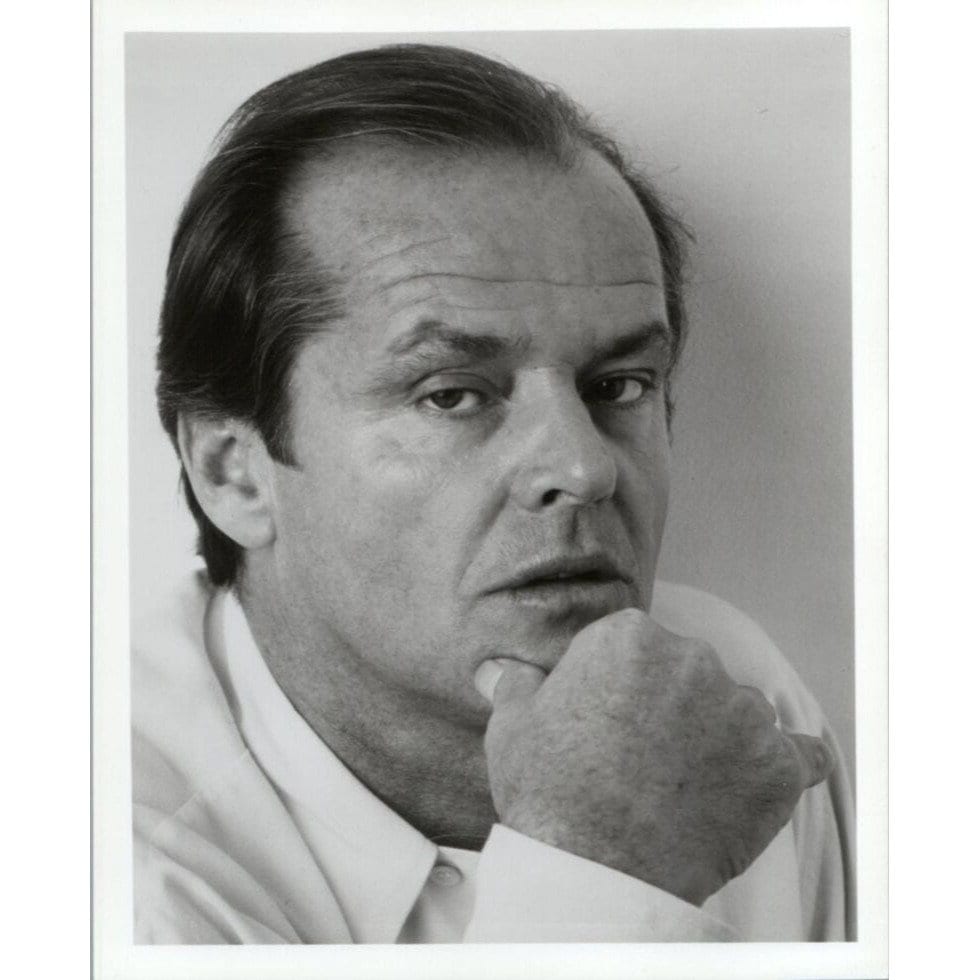 Jack Nicholson The Bucket List Easy Rider Press Photo 8 x 10 Black And White