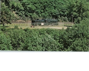 Pennsylvania Railroad 1361 On Display At Horseshoe Curve Altoona PA Postcard