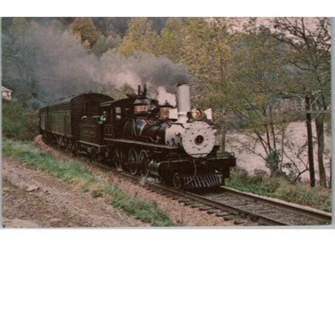 Clinchfield Railroad Locomotive 1 Near Toecane North Carolina 1968 ...