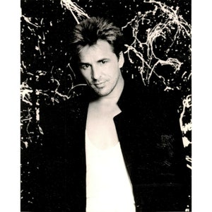 Don Johnson Miami Packet Schwarzweiß 8 x 10 Hochglanzfoto