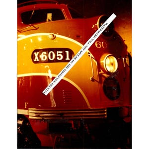 Sacramento State Railroad Museum Southern Pacific 6051 Color 12 x 8 Photo F Unit